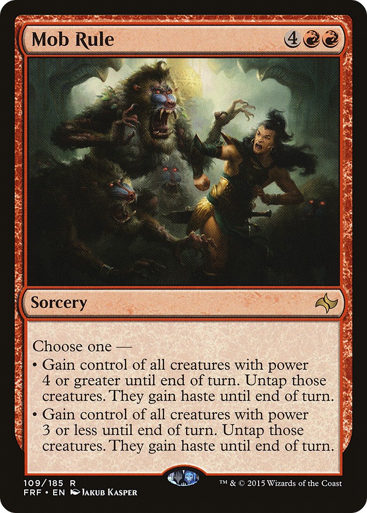 2015 Magic: The Gathering Fate Reforged 2015 Magic: The Gathering Fate Reforged #109 trading card