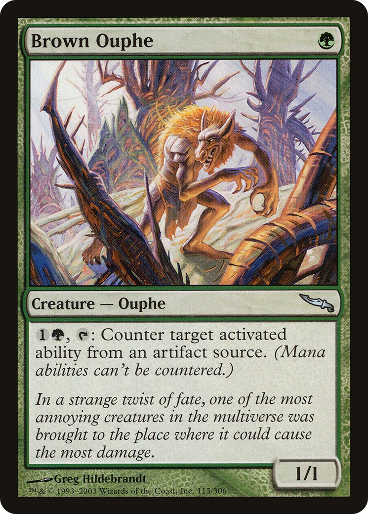 2003 Magic: The Gathering Mirrodin 2003 Magic: The Gathering Mirrodin #115 trading card