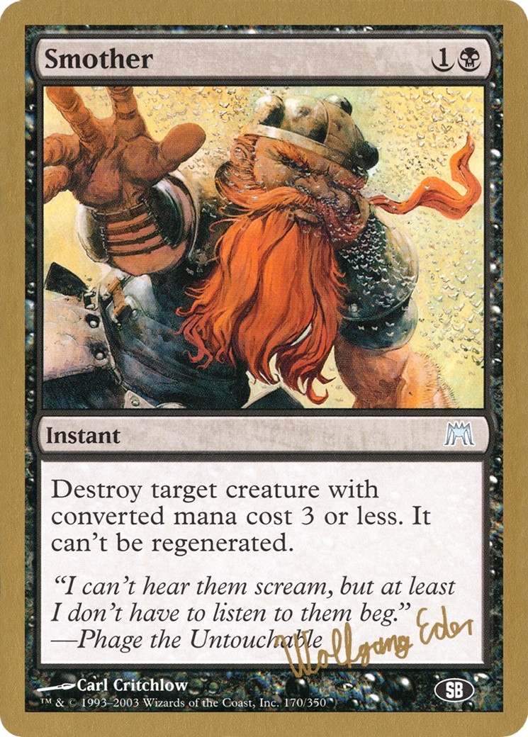 2003 Magic: The Gathering World Championship Decks 2003 Magic: The Gathering World Championship Decks #we170sb trading card