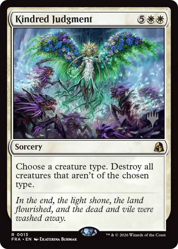 Kindred Judgment (Rare · Normal · Promo)