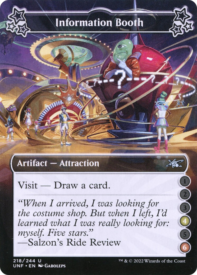 2022 Magic: The Gathering Unfinity 2022 Magic: The Gathering Unfinity #218c trading card