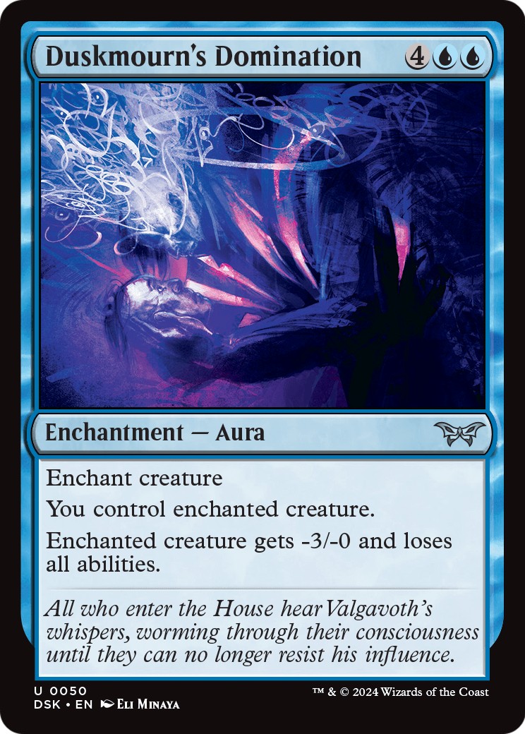 2024 Magic: The Gathering Duskmourn: House of Horror 2024 Magic: The Gathering Duskmourn: House of Horror #50 trading card