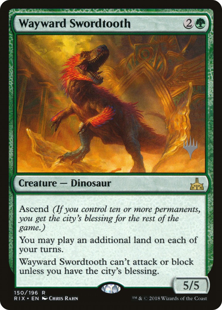 2018 Magic: The Gathering Rivals of Ixalan Promos 2018 Magic: The Gathering Rivals of Ixalan Promos #150p trading card