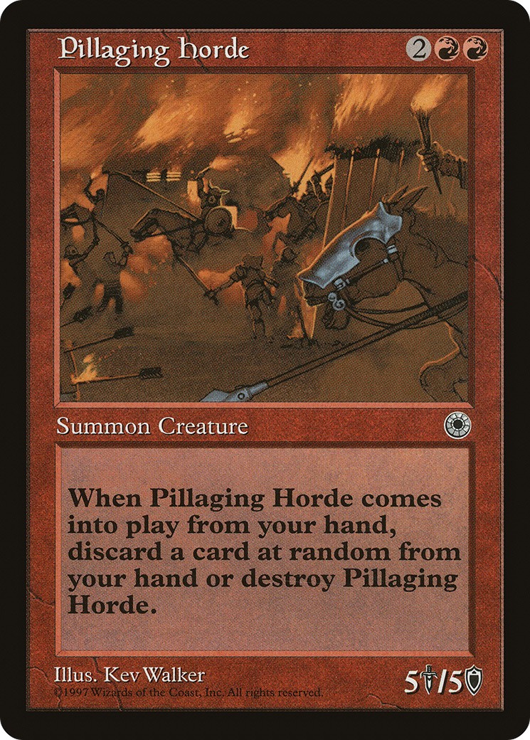 1997 Magic: The Gathering Portal 1997 Magic: The Gathering Portal #142 trading card