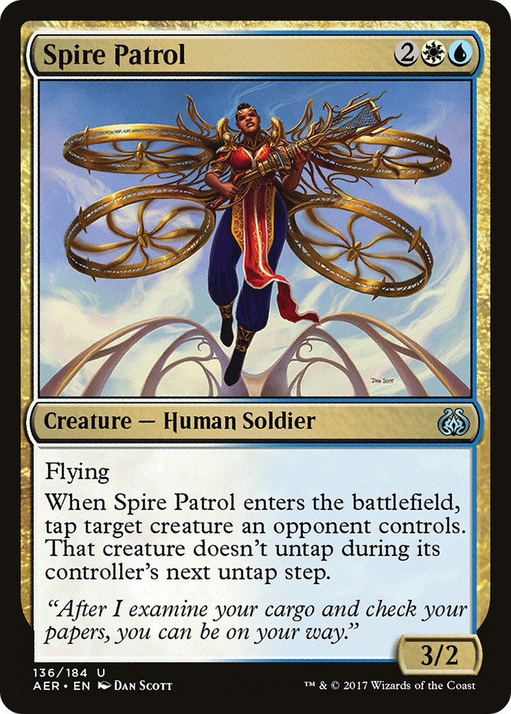 2017 Magic: The Gathering Aether Revolt 2017 Magic: The Gathering Aether Revolt #136 trading card