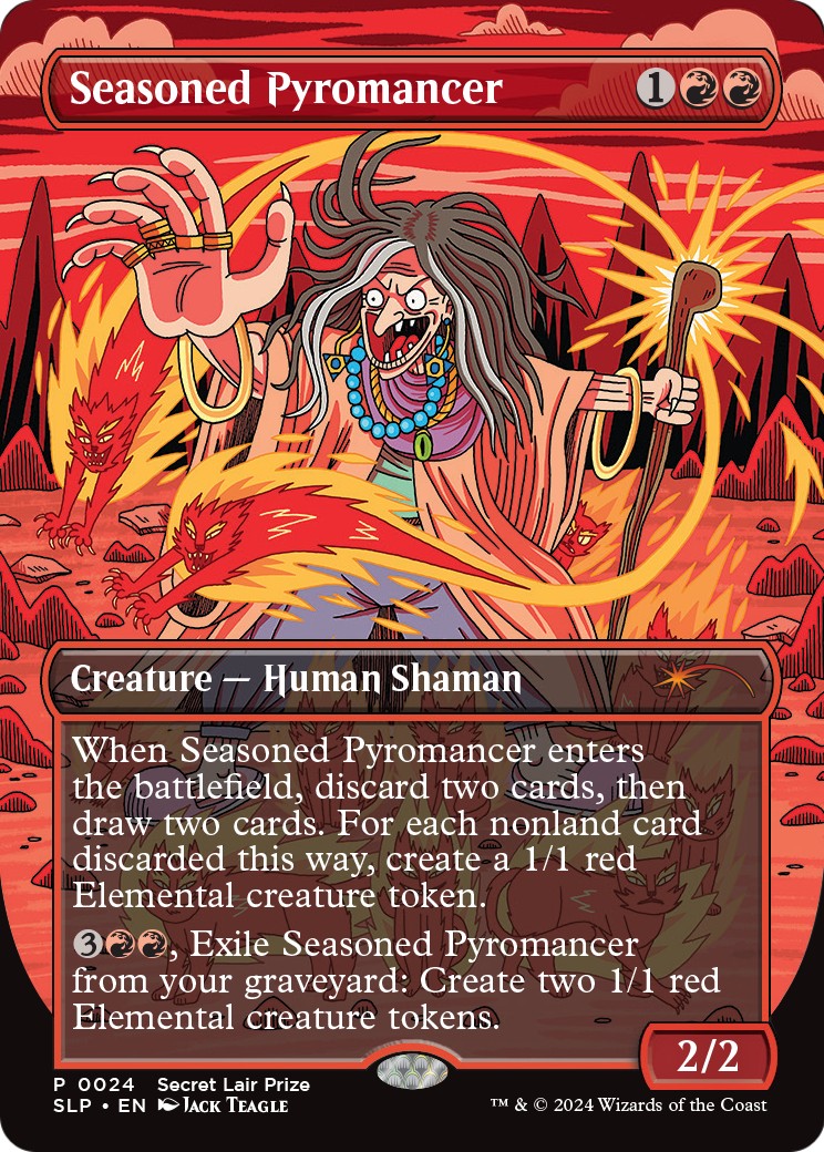 2024 Magic: The Gathering Secret Lair Promo 2024 Magic: The Gathering Secret Lair Promo #24 trading card