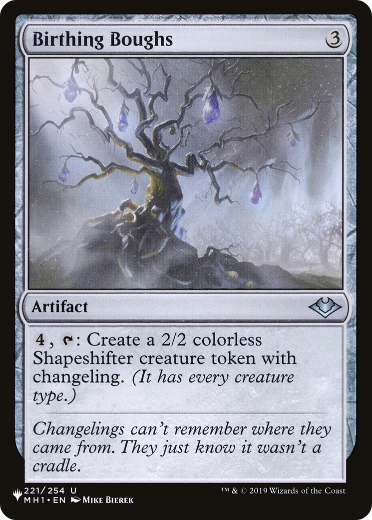 2021 Magic: The Gathering The List 2021 Magic: The Gathering The List #MH1-221 trading card