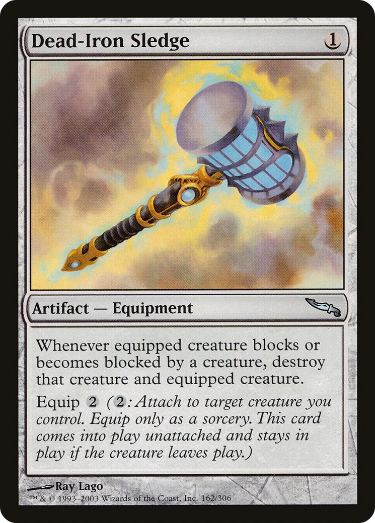 2003 Magic: The Gathering Mirrodin 2003 Magic: The Gathering Mirrodin #162 trading card
