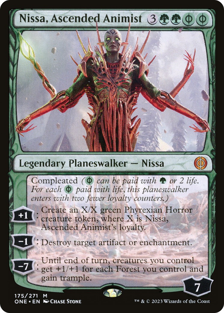 2023 Magic: The Gathering Phyrexia: All Will Be One 2023 Magic: The Gathering Phyrexia: All Will Be One #175 trading card
