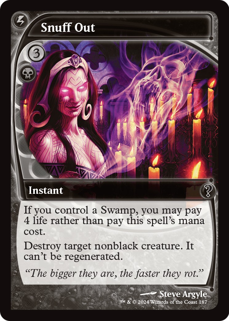 2024 Magic: The Gathering Mystery Booster 2 2024 Magic: The Gathering Mystery Booster 2 #187 trading card
