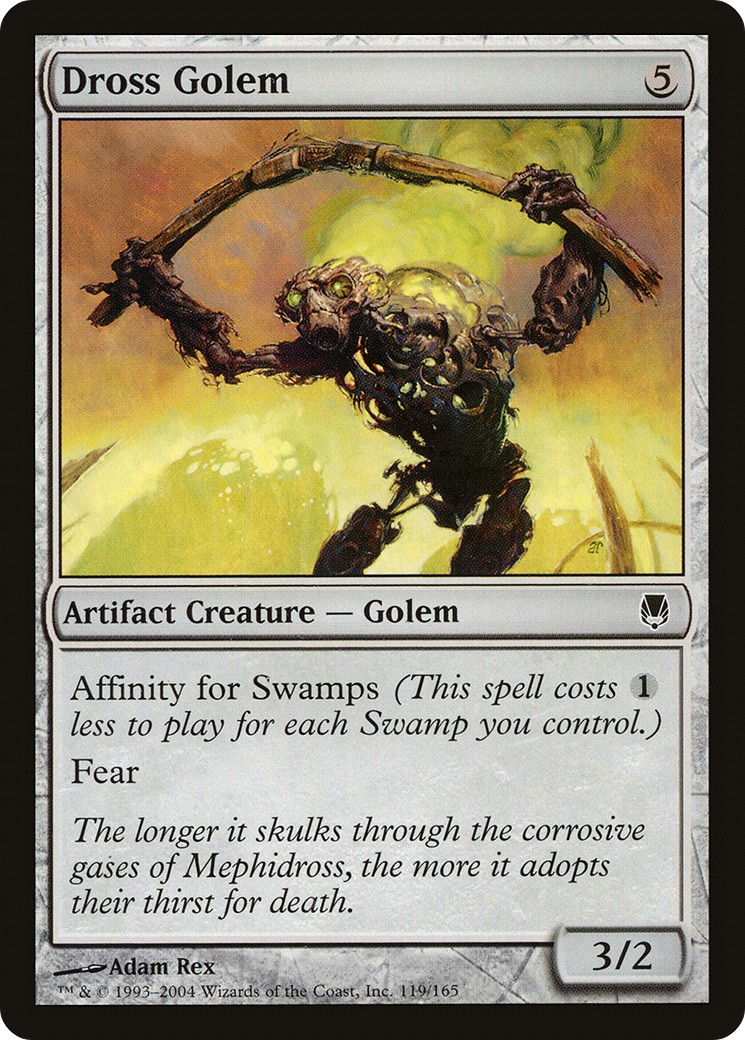 2004 Magic: The Gathering Darksteel 2004 Magic: The Gathering Darksteel #119 trading card