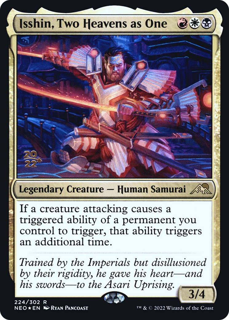 2022 Magic: The Gathering Kamigawa: Neon Dynasty Promos 2022 Magic: The Gathering Kamigawa: Neon Dynasty Promos #224s trading