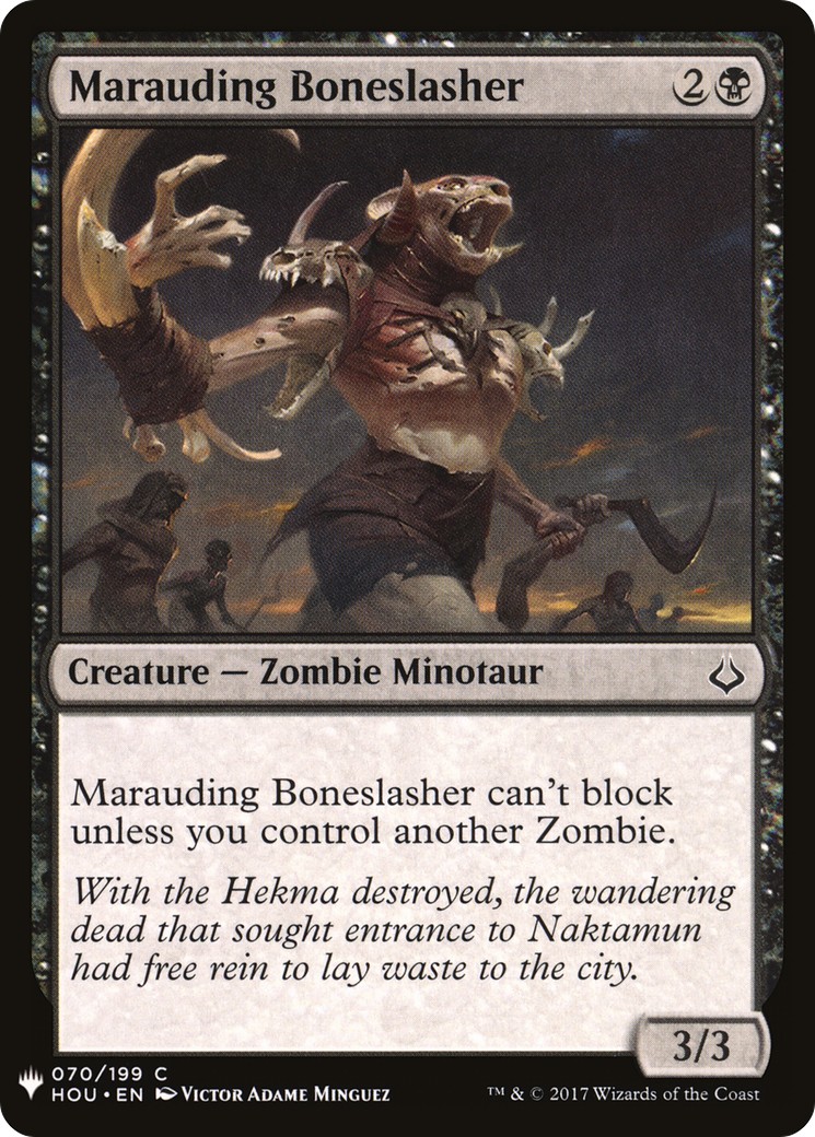 2019 Magic: The Gathering The List 2019 Magic: The Gathering The List #HOU-70 trading card