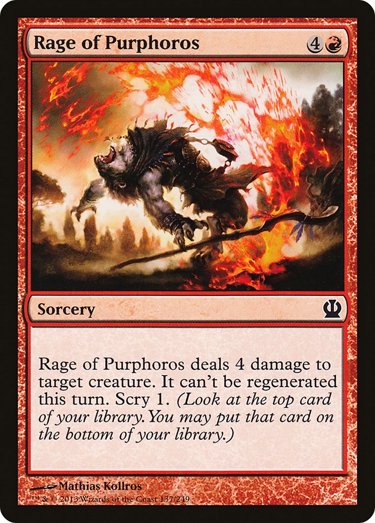 2013 Magic: The Gathering Theros 2013 Magic: The Gathering Theros #137 trading card