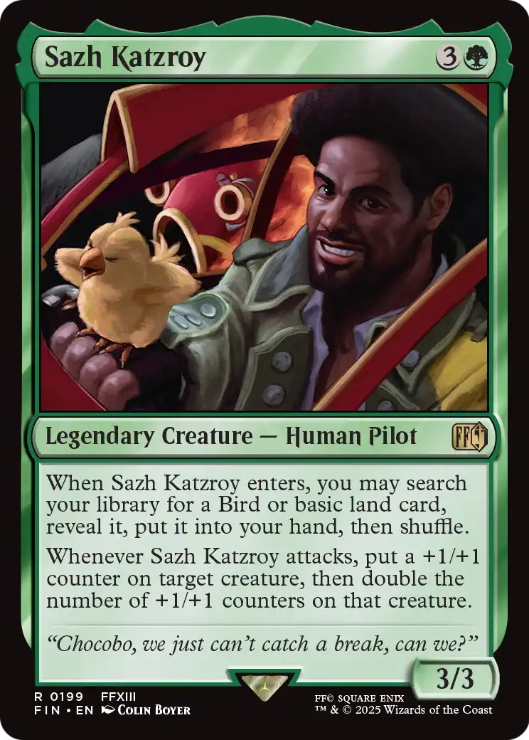 2025 Magic: The Gathering Final Fantasy 2025 Magic: The Gathering Final Fantasy #199 trading card