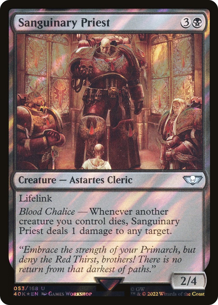 2022 Magic: The Gathering Warhammer 40,000 2022 Magic: The Gathering Warhammer 40,000 #53★ trading card