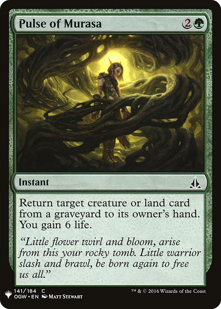 2019 Magic: The Gathering The List 2019 Magic: The Gathering The List #OGW-141 trading card