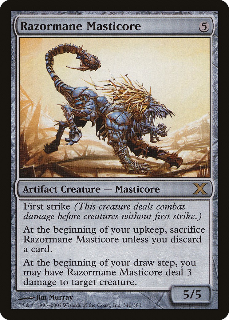 2007 Magic: The Gathering Tenth Edition 2007 Magic: The Gathering Tenth Edition #340 trading card