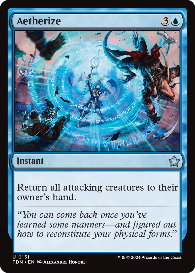2024 Magic: The Gathering Foundations 2024 Magic: The Gathering Foundations #151 trading card