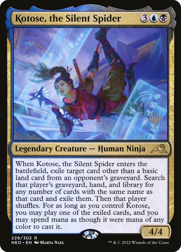 2022 Magic: The Gathering Kamigawa: Neon Dynasty Promos 2022 Magic: The Gathering Kamigawa: Neon Dynasty Promos #228p trading