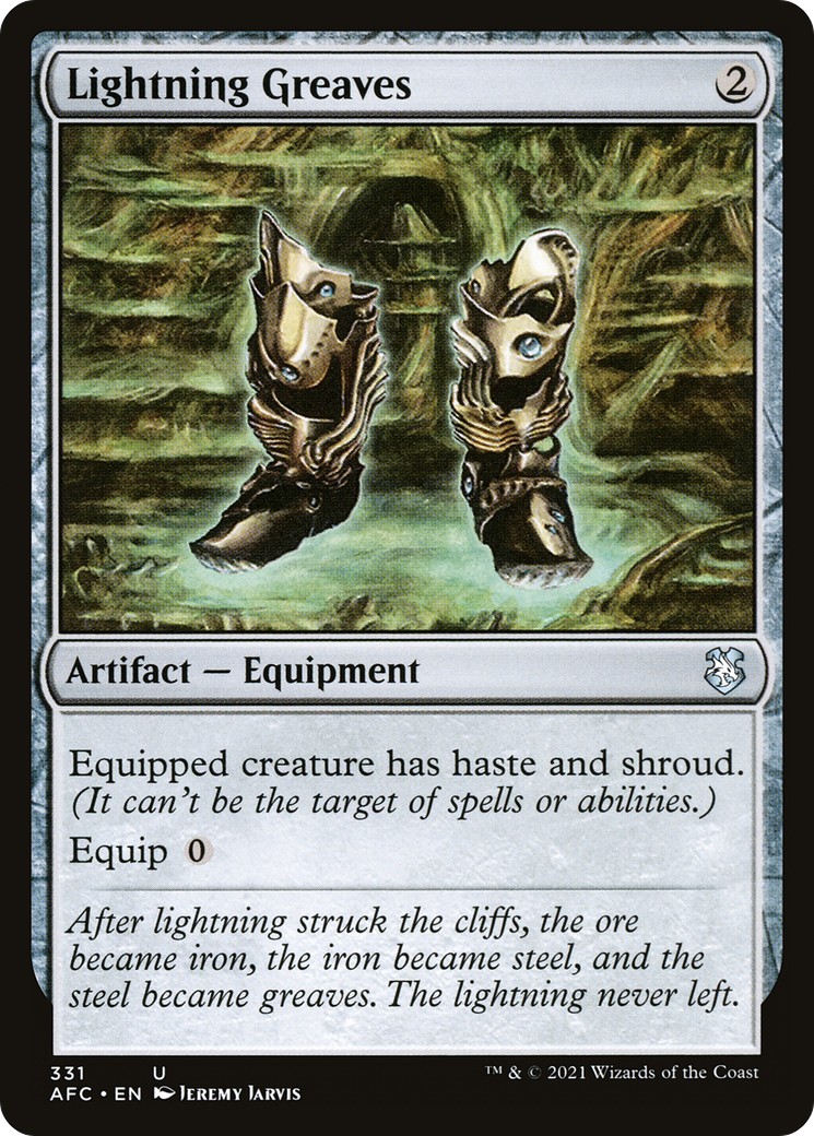 Lightning Greaves - Image 1