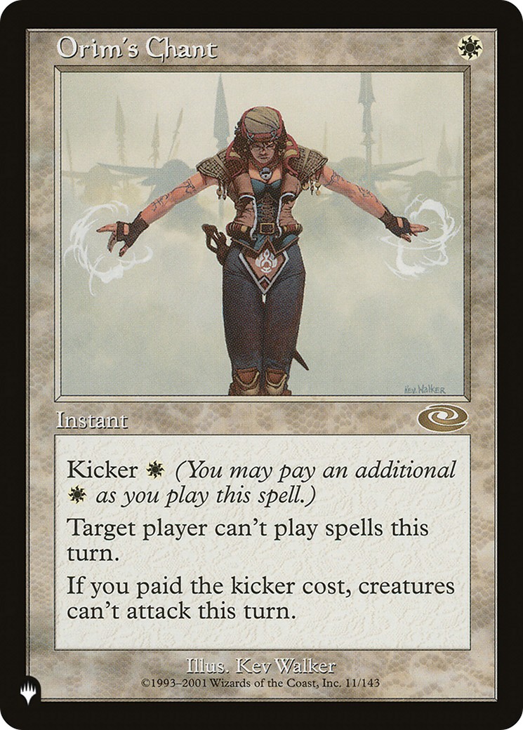2022 Magic: The Gathering The List 2022 Magic: The Gathering The List #PLS-11 trading card