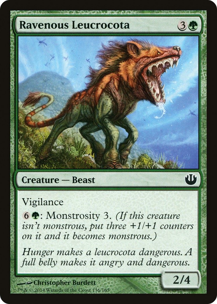 Ravenous Leucrocota - Image 1
