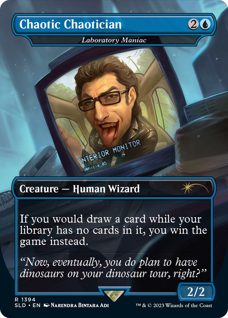 2023 Magic: The Gathering Secret Lair Drop 2023 Magic: The Gathering Secret Lair Drop #1394 trading card