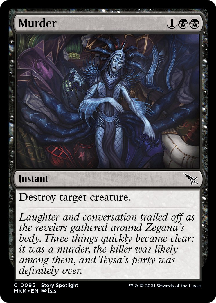 2024 Magic: The Gathering Murders at Karlov Manor 2024 Magic: The Gathering Murders at Karlov Manor #95 trading card