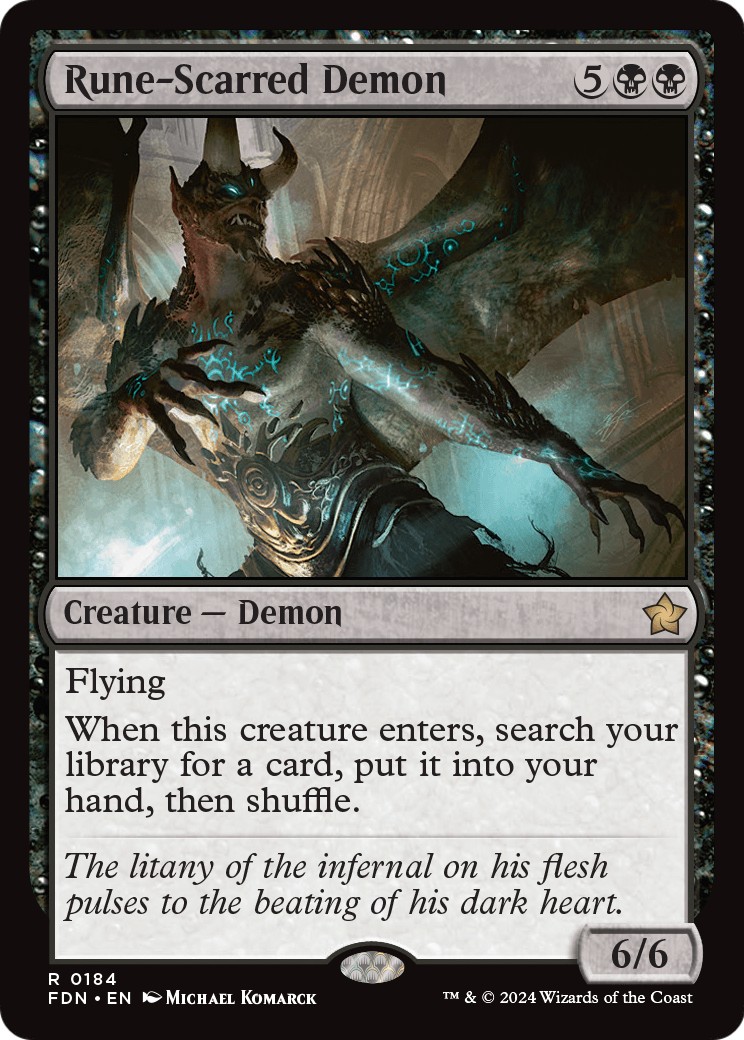2024 Magic: The Gathering Foundations 2024 Magic: The Gathering Foundations #184 trading card