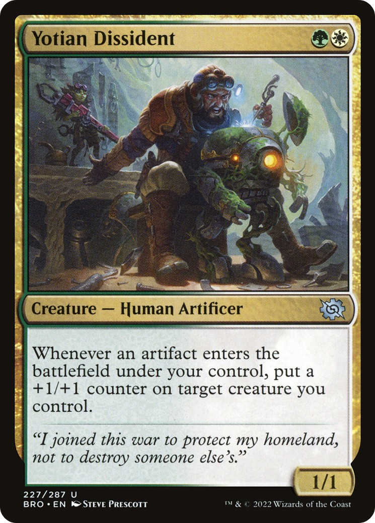 2022 Magic: The Gathering The Brothers' War 2022 Magic: The Gathering The Brothers' War #227 trading card
