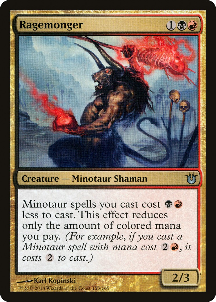 2014 Magic: The Gathering Born of the Gods 2014 Magic: The Gathering Born of the Gods #153 trading card