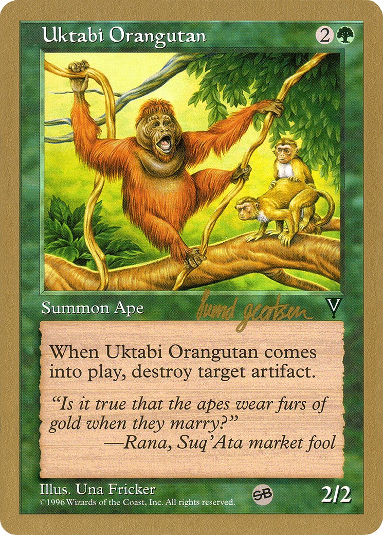 1997 Magic: The Gathering World Championship Decks 1997 Magic: The Gathering World Championship Decks #sg123sb trading card