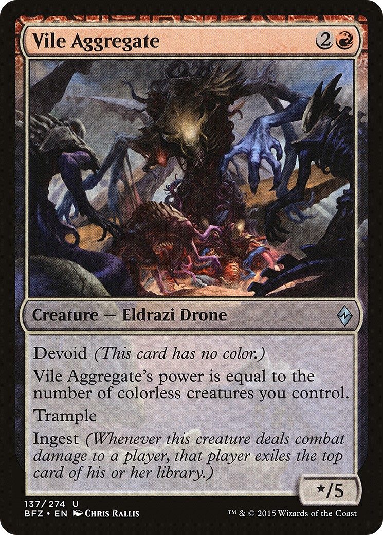 2015 Magic: The Gathering Battle for Zendikar 2015 Magic: The Gathering Battle for Zendikar #137 trading card