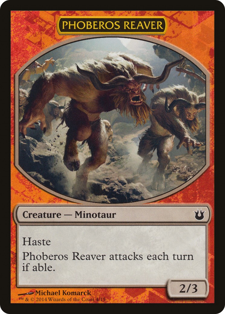 2014 Magic: The Gathering Battle the Horde Phoberos Reaver #4 trading card