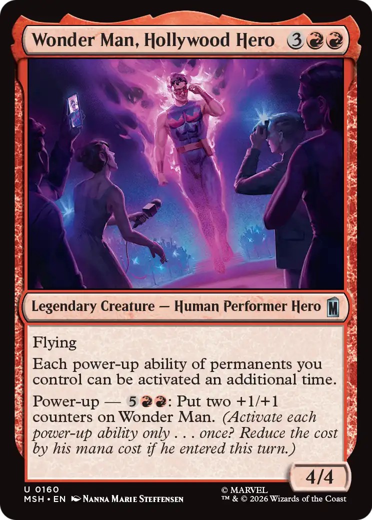 2026 Magic: The Gathering Marvel Super Heroes 2026 Magic: The Gathering Marvel Super Heroes #160 trading card