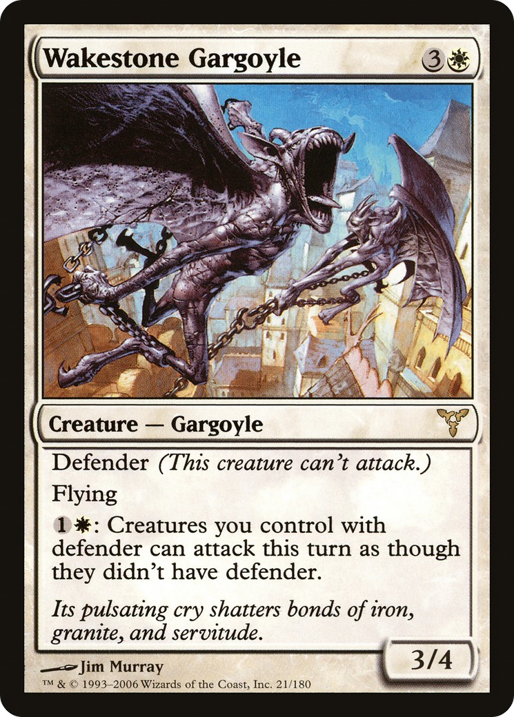 2006 Magic: The Gathering Dissension 2006 Magic: The Gathering Dissension #21 trading card