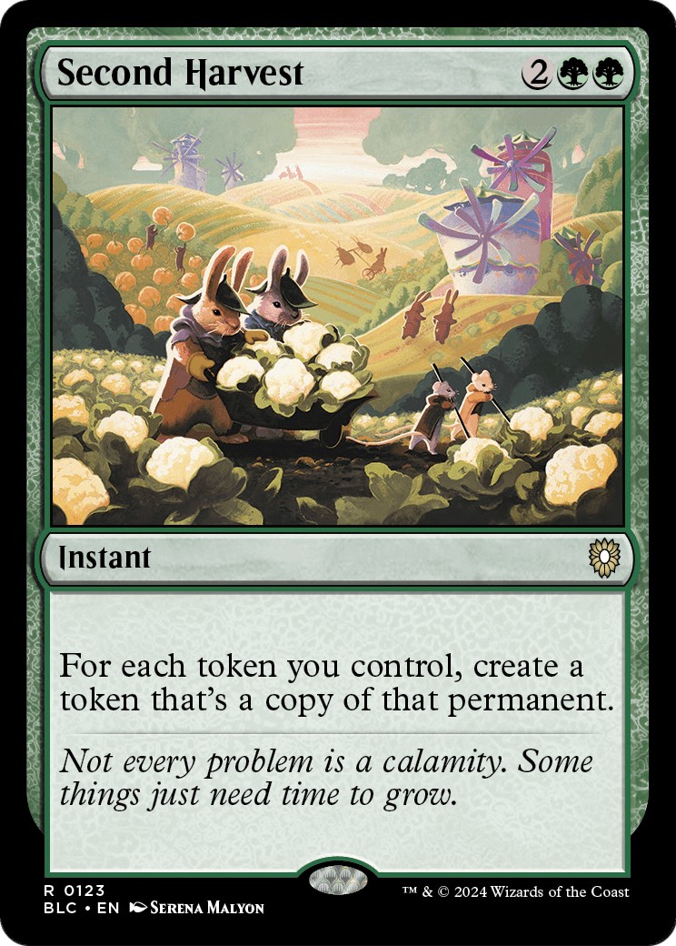2024 Magic: The Gathering Bloomburrow 2024 Magic: The Gathering Bloomburrow #123 trading card