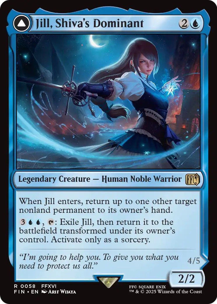 2025 Magic: The Gathering Final Fantasy 2025 Magic: The Gathering Final Fantasy #58 trading card