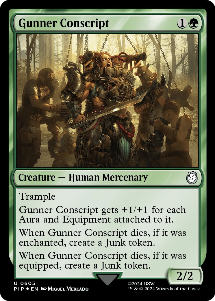 2024 Magic: The Gathering Fallout 2024 Magic: The Gathering Fallout #605 trading card