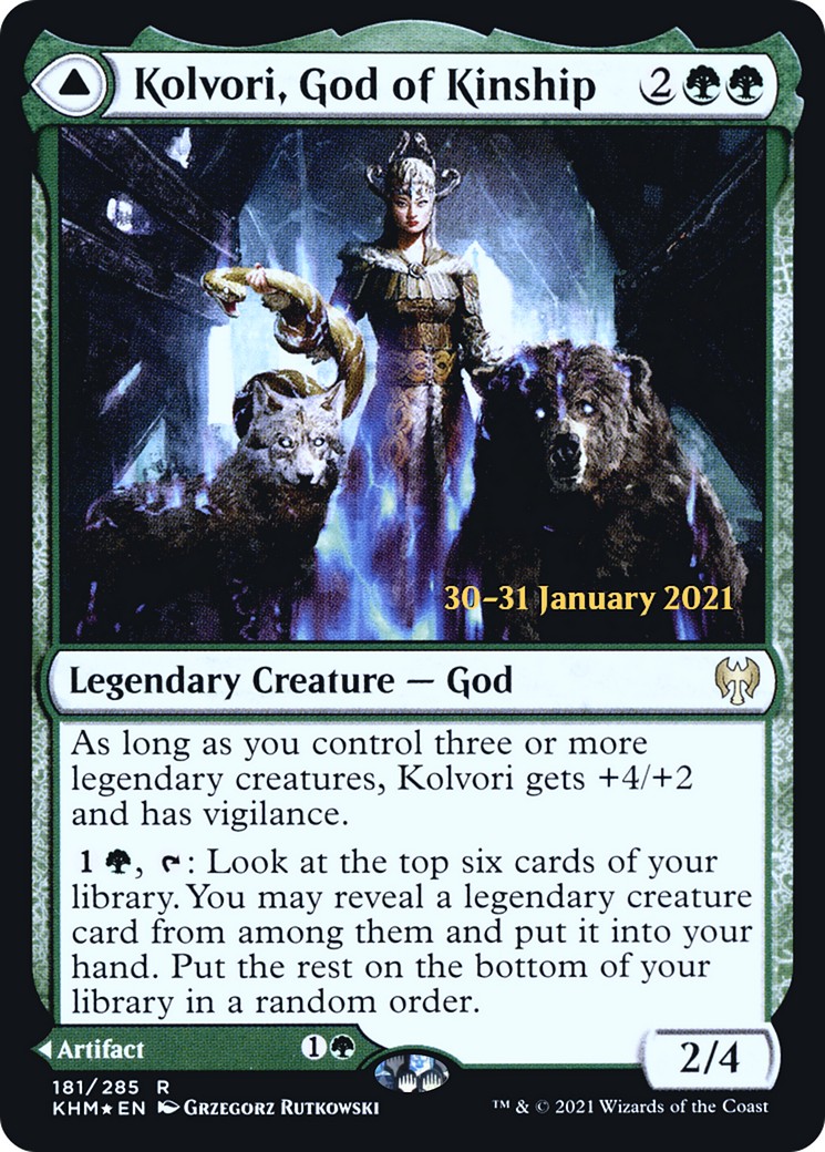 2021 Magic: The Gathering Kaldheim Promos 2021 Magic: The Gathering Kaldheim Promos #181s trading card