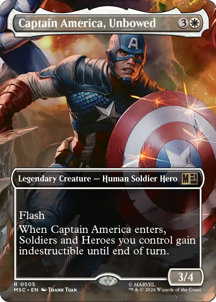 2026 Magic: The Gathering Marvel Super Heroes 2026 Magic: The Gathering Marvel Super Heroes #505 trading card