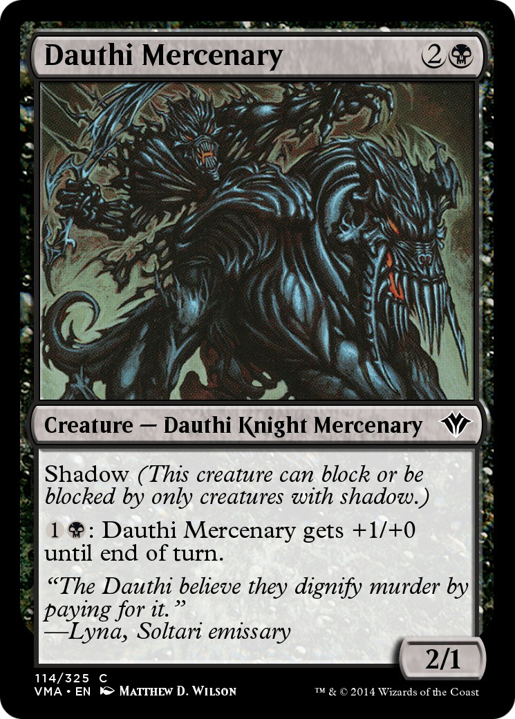 2014 Magic: The Gathering Vintage Masters 2014 Magic: The Gathering Vintage Masters #114 trading card