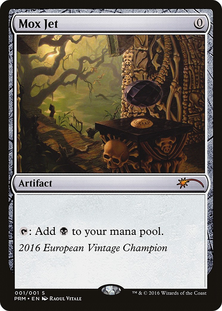 2016 Magic: The Gathering Vintage Championship 2016 Magic: The Gathering Vintage Championship #2016EU trading card