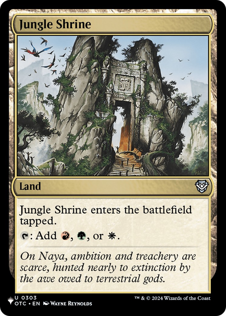2025 Magic: The Gathering The List 2025 Magic: The Gathering The List #OTC-303 trading card