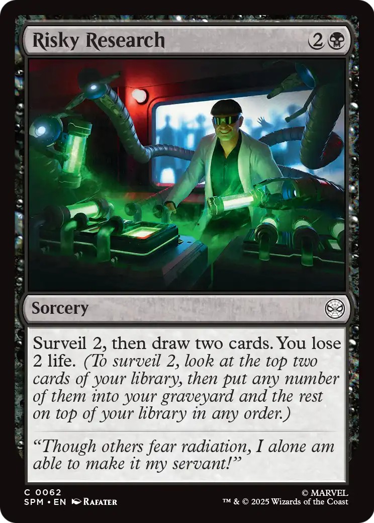 2025 Magic: The Gathering Marvel's Spider-Man 2025 Magic: The Gathering Marvel's Spider-Man #62 trading card