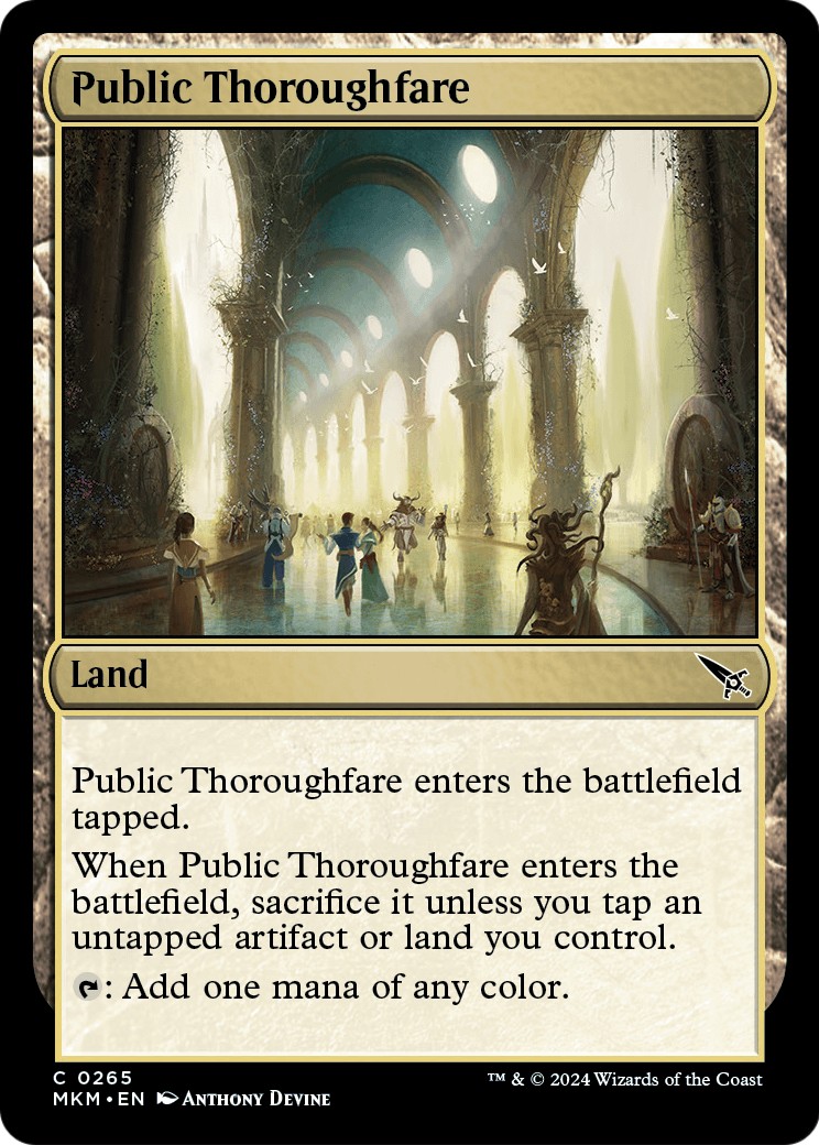 2024 Magic: The Gathering Murders at Karlov Manor 2024 Magic: The Gathering Murders at Karlov Manor #265 trading card