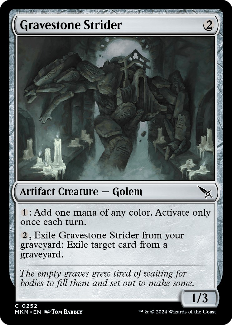 2024 Magic: The Gathering Murders at Karlov Manor 2024 Magic: The Gathering Murders at Karlov Manor #252 trading card