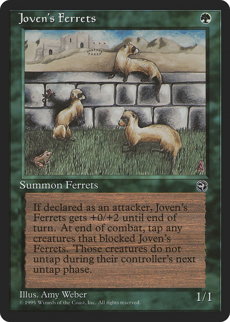 1995 Magic: The Gathering Homelands 1995 Magic: The Gathering Homelands #89 trading card