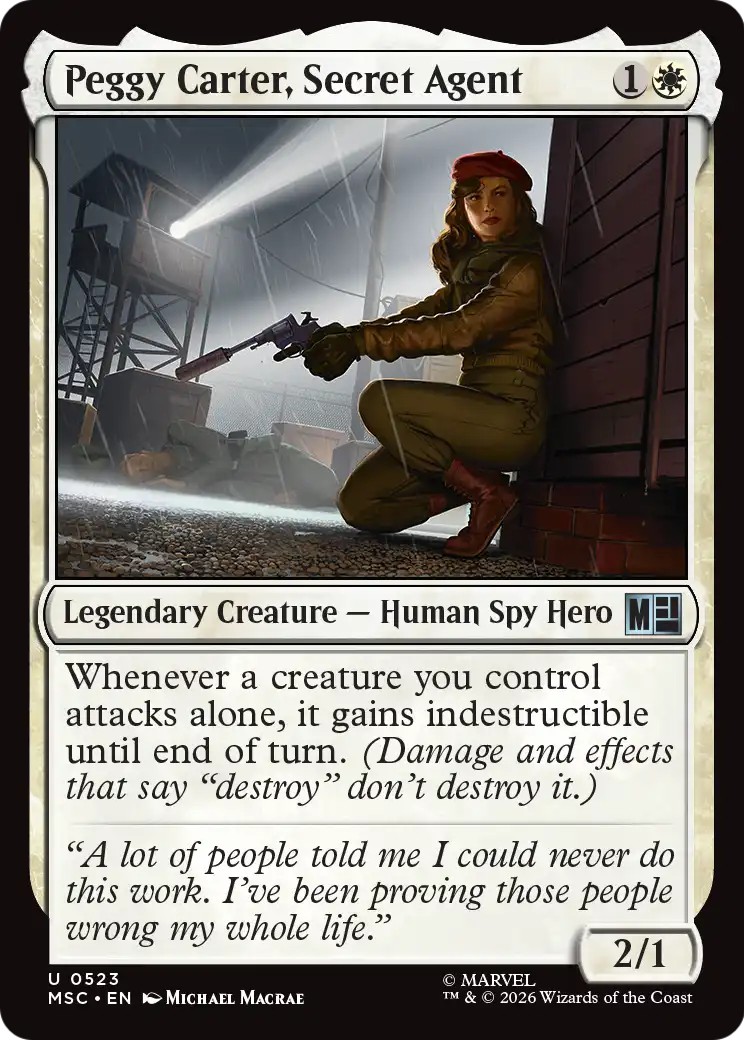 2026 Magic: The Gathering Marvel Super Heroes 2026 Magic: The Gathering Marvel Super Heroes #523 trading card